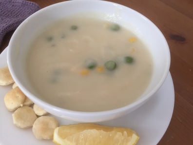Creamy Cauliflower Winter Soup, via Eat the Vegan Rainbow