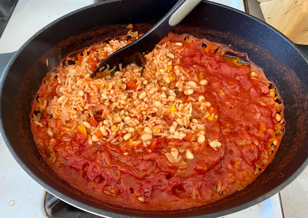 Italian Rice and Beans